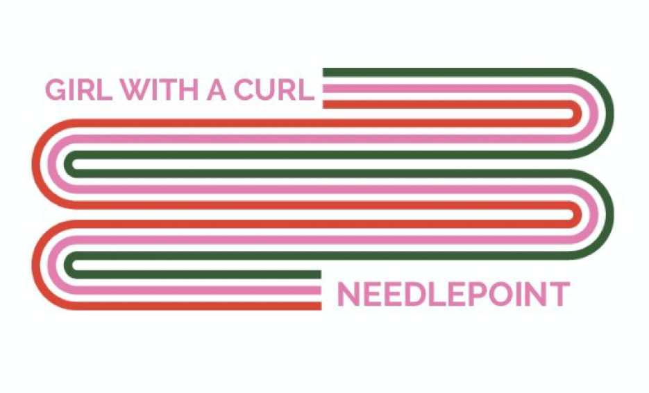 Girl with a Curl Needlepoint