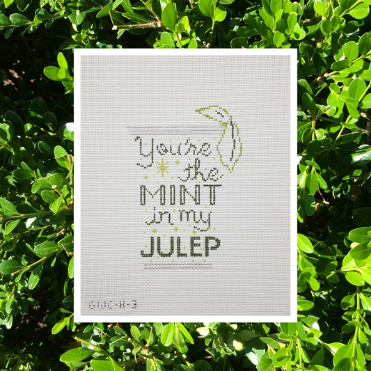 MINT JULEP CANVAS + STITCH BROCHURE  ***LIMITED DERBY SPECIAL***